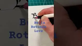 how to write ✒️🖤🌹#bella #calligraphy #name #beautiful #shorts #fyp