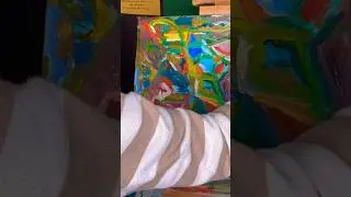 My WILD & CRAZY ABSTRACT!💕💫Oil painting
