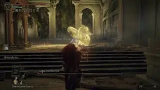Elden Ring - Leyndell Royal Capital Erdtree Sanctuary: Godfrey, First Elden Lord Bossfight Gameplay