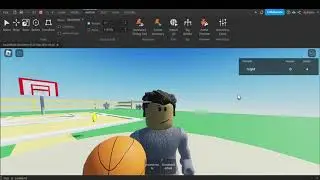 My new Roblox basketball game