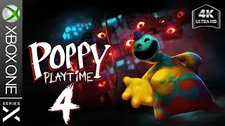 Poppy Playtime: Chapter 4 | Full Game Walkthrough | All Collectibles | 4K - No Commentary