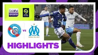 Strasbourg v Marseille | Ligue 1 23/24 | Match Highlights