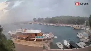 Jutarnja nevera u Mandrama, Live Cam Croatia