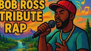 Bob Ross Tribute Rap | 90s Vibes, Happy Little Trees Flow
