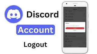 discord logout kaise kare | logout discord | how to logout discord account | Discord Account Logout