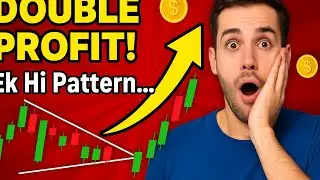 &ldquo;Ek Hi Pennant Pattern = 2 Baar Profit! Trading Trick Jo Koi Nahi Batata&rdquo;// PAISA CHART SE//