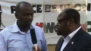 DR MYLES MUNROE WITH PS JULIAN KYULA AT WESTGATE MALL  KENYA