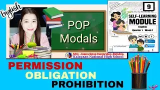 SELF-LEARNING MODULE ENGLISH QUARTER 1 WEEK 1 MODAL VERBS