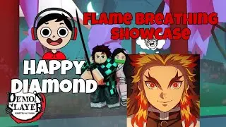 * Flame Breathing Full Showcase* Ro-Slayer | New Demon Slayer Game