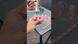 Watch me practice Day 8 #nails #pressonails #dyinails #pressonnails #handmadepressonnails