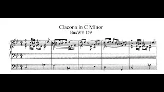 Д. Букстехуде - Чакона до BuxWV 159 - Рене Соржен