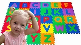 ABC Song | Princess ALISA learns English Alphabet with Nursery Rhyme Song