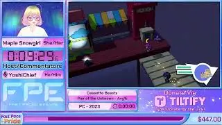 Cassette Beasts (Any% - Pier of the Unknown) by MapleSnowgirl in 26:21 - FPFP2025