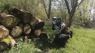 Opendag paintbal Kollumerpomp en Black Eagles Thor en wajer 21-4-24