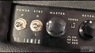 NAMM 2022: Blackstar's ultra-lightweight St. James valve guitar amp