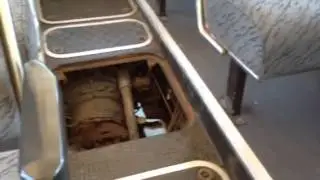 ZF Gearbox hatch open on preserved 1987 Mercedes-Benz O405
