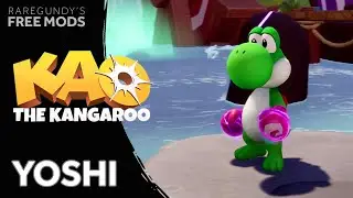 Kao the Kangaroo Mod - Play as Yoshi