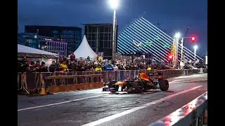 Red Bull's video montage of its Showrun event in Dublin on January 15, 2023