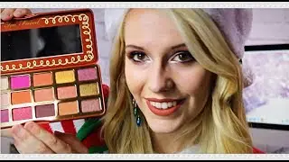 Vlogmas Day 4!!!! Too Faced Gingerbread Spice Palette!!