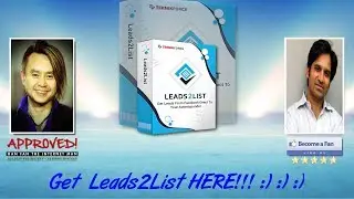 Leads 2 List Sales Video - get *BEST* Bonus and Review HERE!