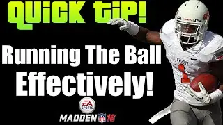 Madden 16 Tips: Running the Ball Effectively