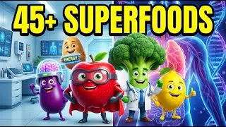 45+ Superfoods for Total Body Health Brain, Gut, Liver & Energy Explained 🥦🧬