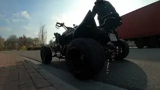 Exeet V990 Yamaha Raptor 700 engine swap