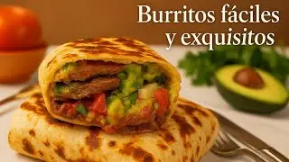 “Burrito Criollo de Carne y Aguacate”