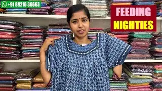 Feeding Nighties | Sizes L & XL | N-Style Nighties | Nighties Online Shop | Cotton Nighties | DN16