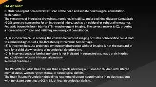 Certified Pediatric Emergency Nurse Free Practice Questions