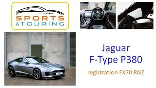 Jaguar F Type P380 FX70 RNZ