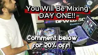 DFW  DJ SCHOOL // DAY 1 MIXING GUARANTEED!  ANDREW