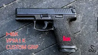 H&K VP9A1 K F VP9 Long Tactical Match - Custom Grip Installation - HK Heckler & Koch