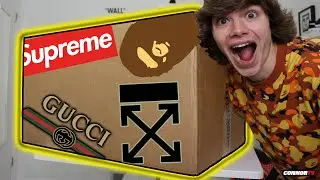 Crazy Online Hypebeast Mystery Box! Best Of 2019 GUCCI Off White Supreme