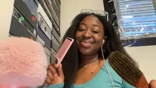 ASMR Senior Who Peaked in Highschool Bugs You in Class🙄 | Hairplay, Personal Attention and more!