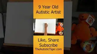 9yo Autistic Savant Draws - Lava | Disney #shorts