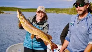 Father & Daughter Fishing Adventure | Northern Saskatchewan