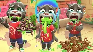 Talking Tom Cat Eat Everything