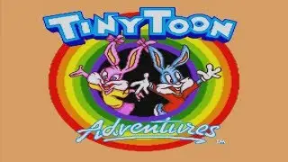 Tiny Toon Adventures - Buster's Hidden Treasure (Sega Mega Drive/Genesis) full Game Walkthrough