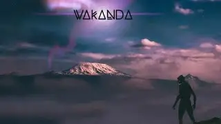 Black panther photo edit timelapse