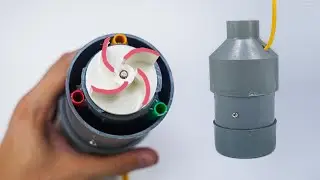 Chế máy bơm chìm siêu mạnh từ motor 775