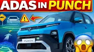 Tata Punch ADAS Teaser 🔥 | Punch Facelift Me Milenge Advanced Safety Features?