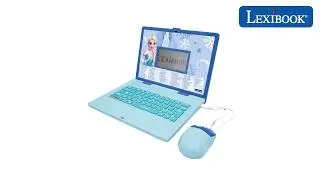 JC601FZ &ndash; Frozen Bilingual Educational Laptop with 164 activities - Lexibook