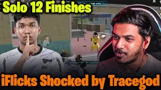 iFlicks Shocked by RNTX Tracegod&rsquo;s 12 Solo Finishes in One Match 😱