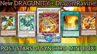 *NEW* DRAGUNITY &times; Dragon RAVINE! NEW Support from STARS of SYNCHRO Mini Box [Yu-Gi-Oh! Duel Links]
