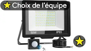 🏆 TOP 3 MEILLEUR PROJECTEUR LED AVEC DETECTEUR DE MOUVEMENT 2025 💡