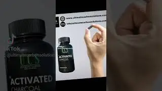 Activated charcoal capsules. #caps #supplement