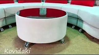 Round coffee table
