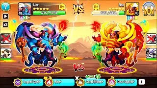 Dragon City: High Cloaked Critical Dragon | NEW League Battle 400 [MAX LEVEL] 😱