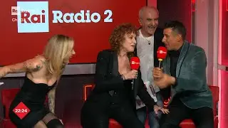 Intervista a Fiorella Mannoia e Francesco Gabbani (4ª serata) - Radio2 a Sanremo
